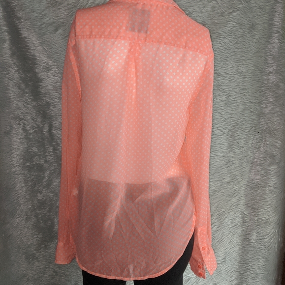 ☀️American Eagle Outfitters polka dot button down - Picture 7 of 8